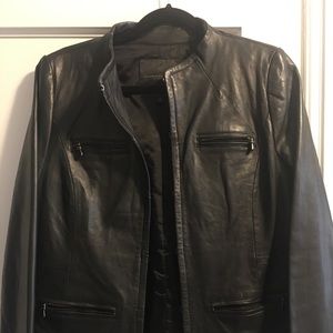 Classique leather jacket Clío